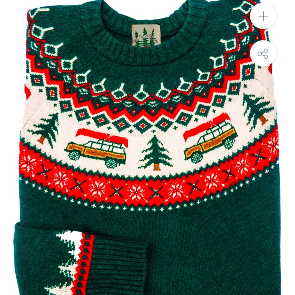 NWT KIEL JAMES PATRICK GRISWOLD COZY CABIN SWEATER | sz L